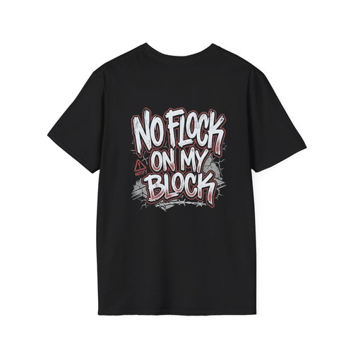Flock Off Online Graphic Tee — Cute Owl Photographer Camera T-Shirt
